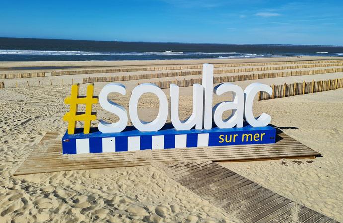 Les plages de Soulac sur Mer en Gironde